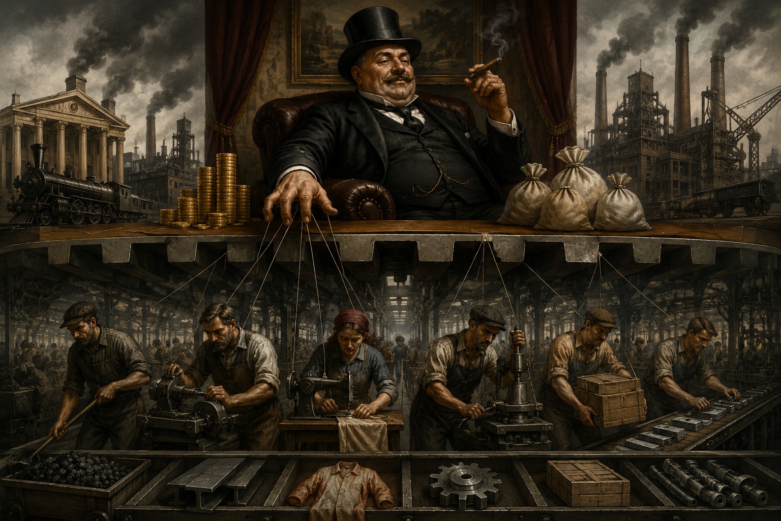 Karl Marx nói về quan hệ giữa lao động làm thuê và tư bản
