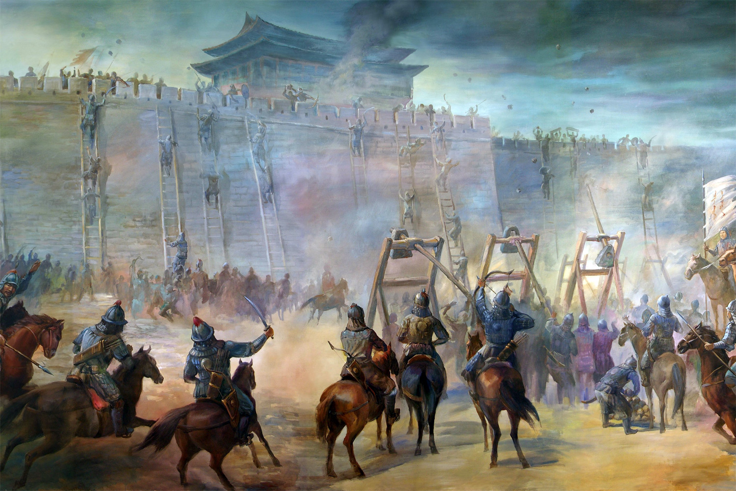 Vũ khí hủy diệt của Mông Cổ trong trận đánh làm sụp đổ nhà Tống