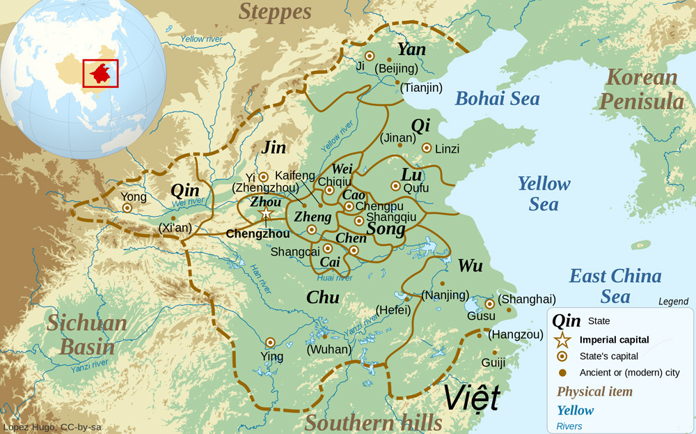 Số phận của nước Việt thời Xuân Thu – Chiến Quốc