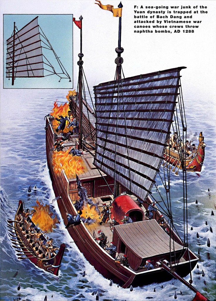 Loạt hình ảnh hiếm có về chiến thuyền Đông Á thời xưa