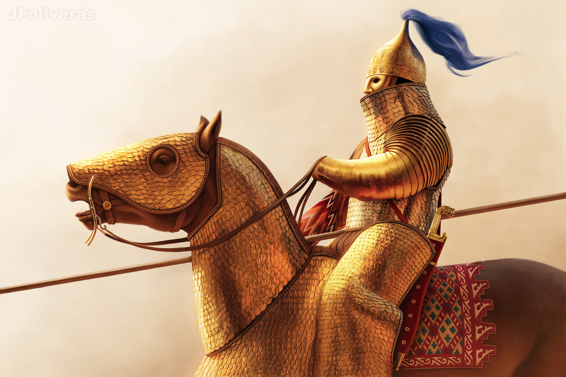 Thiết kỵ Cataphract – siêu phẩm quân sự của thế giới cổ đại