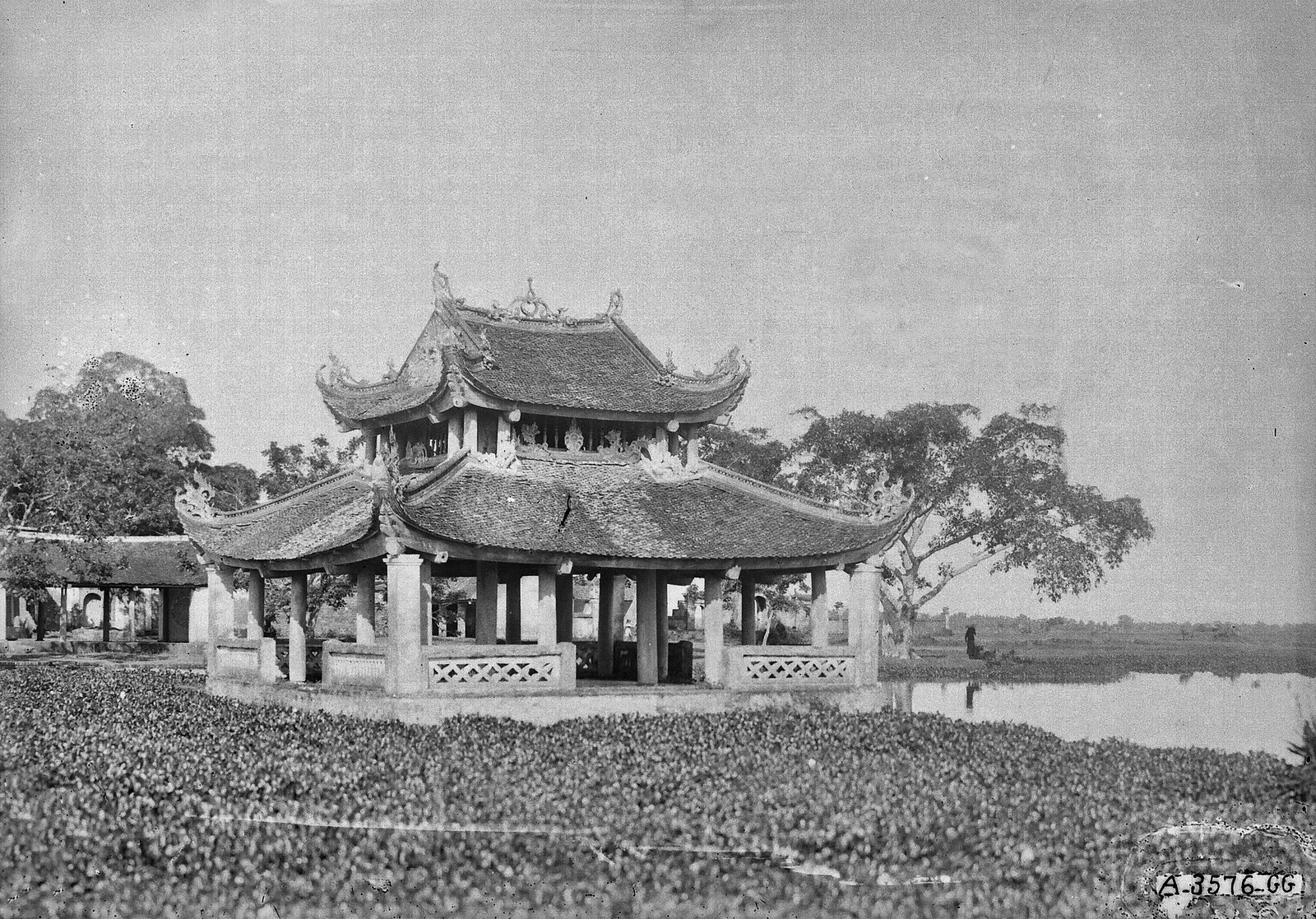Chùm ảnh: Diện mạo đền Lý Bát Đế ở Bắc Ninh thập niên 1920