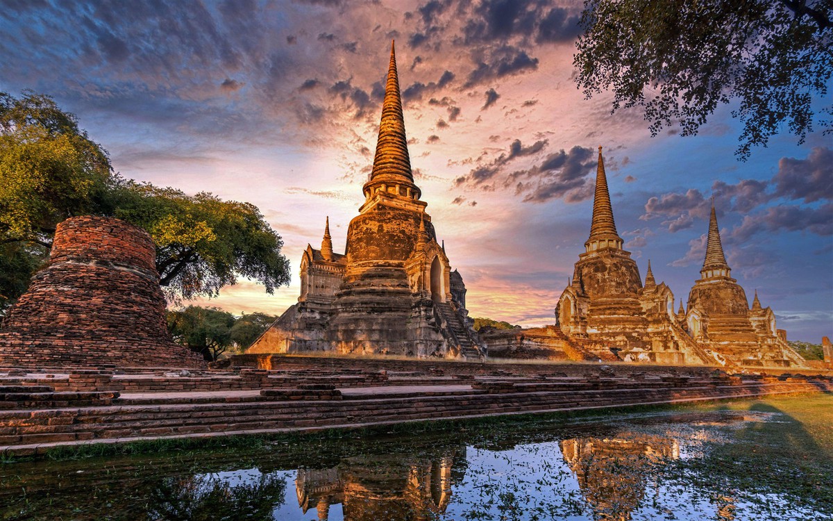Chùm ảnh: Ayutthaya – cố đô bình yên và cổ kính của Thái Lan