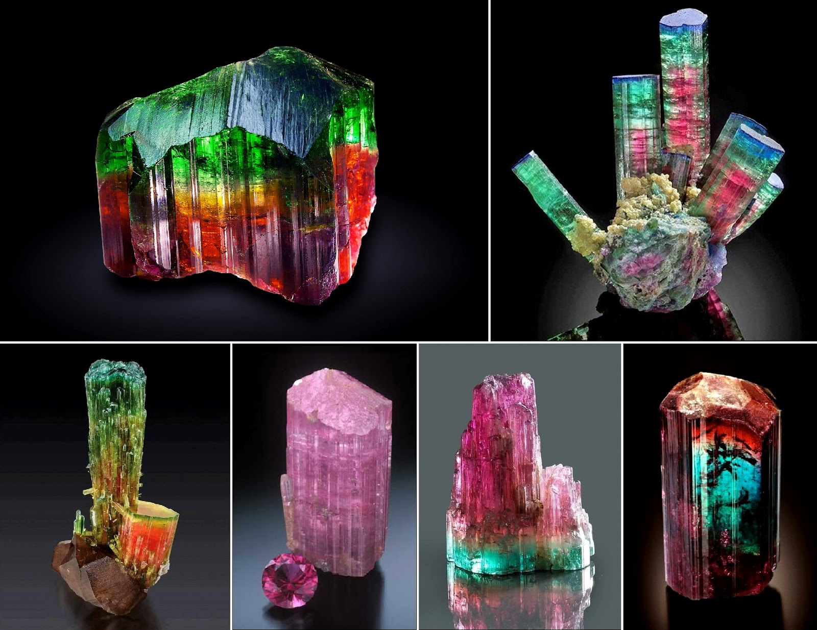 Chùm ảnh: Những khoáng vật có màu sắc kỳ ảo đầy hấp dẫn