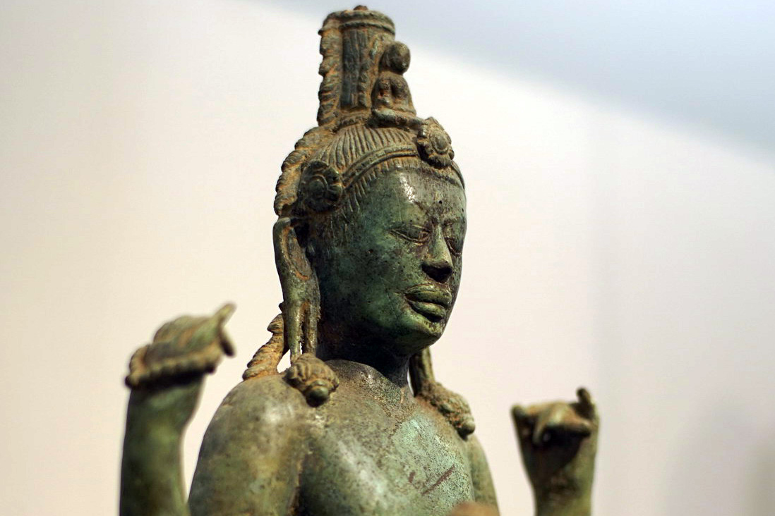 Chùm ảnh: Bức tượng Bồ Tát Quán Thế Âm bằng đồng đẹp nhất của Champa cổ