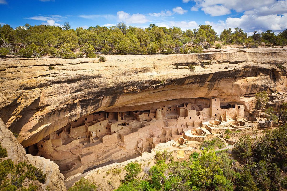 Chùm ảnh: Thị trấn xây trong vách đá của người bản địa châu Mỹ