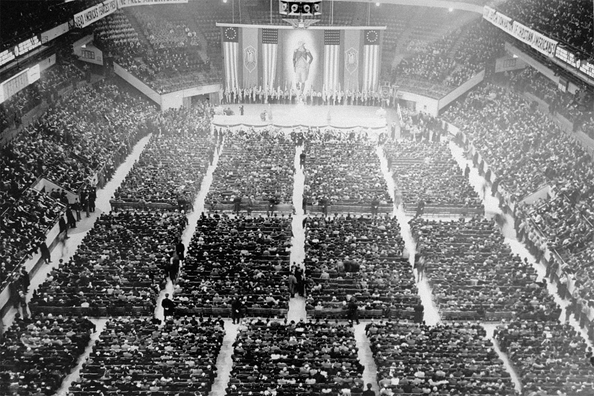 Cuộc mít-tinh khủng lồ ủng hộ Đức Quốc xã ở Mỹ năm 1939