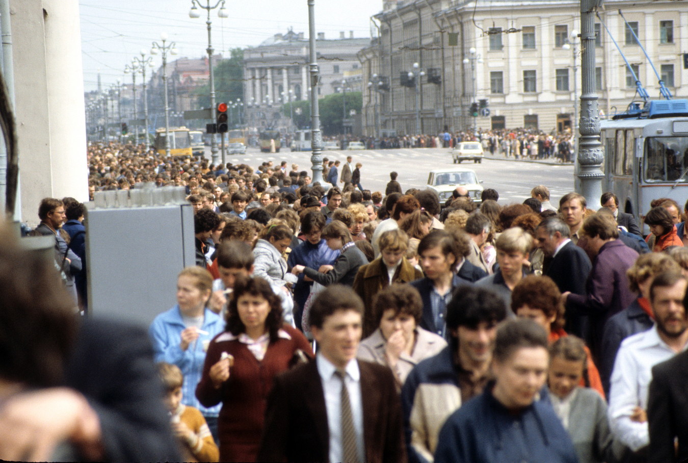 Hình ảnh không thể quên về thành phố Leningrad năm 1985