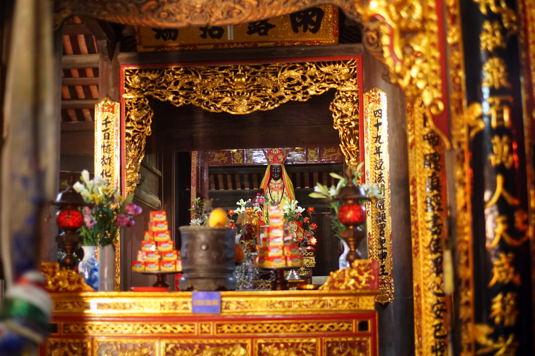 Chùm ảnh: Bức huyền bí trong ngôi chùa cổ nhất Việt Nam