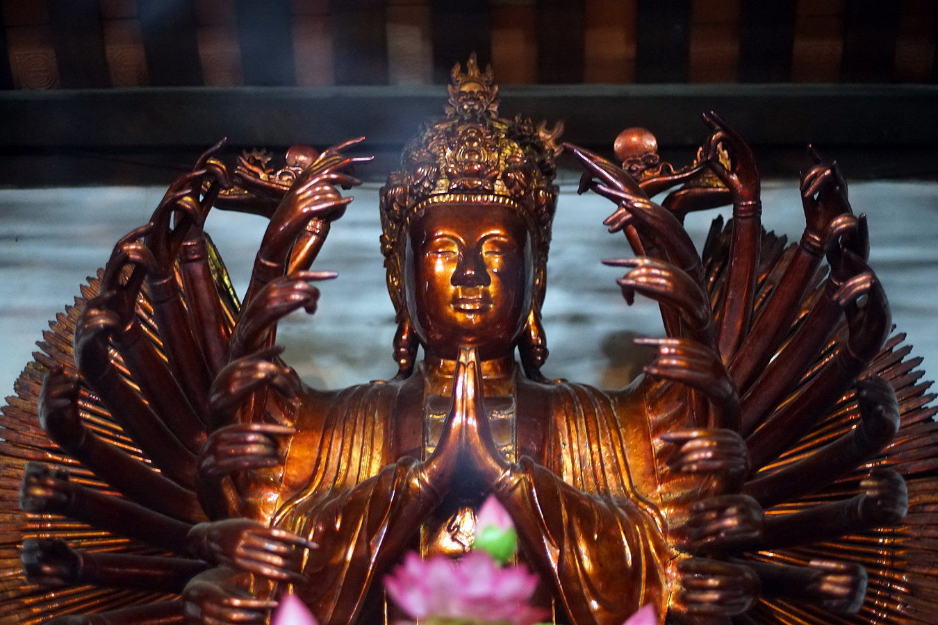Chùm ảnh: Ngắm kiệt tác tượng Phật thiên thủ thiên nhãn cổ nhất Việt Nam