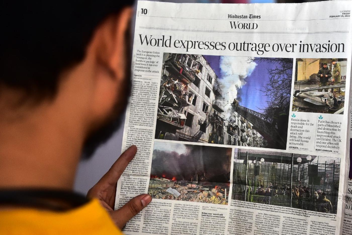 Báo chí Trung Đông lật tẩy sự dối trá của truyền thông phương Tây tại Ukraina