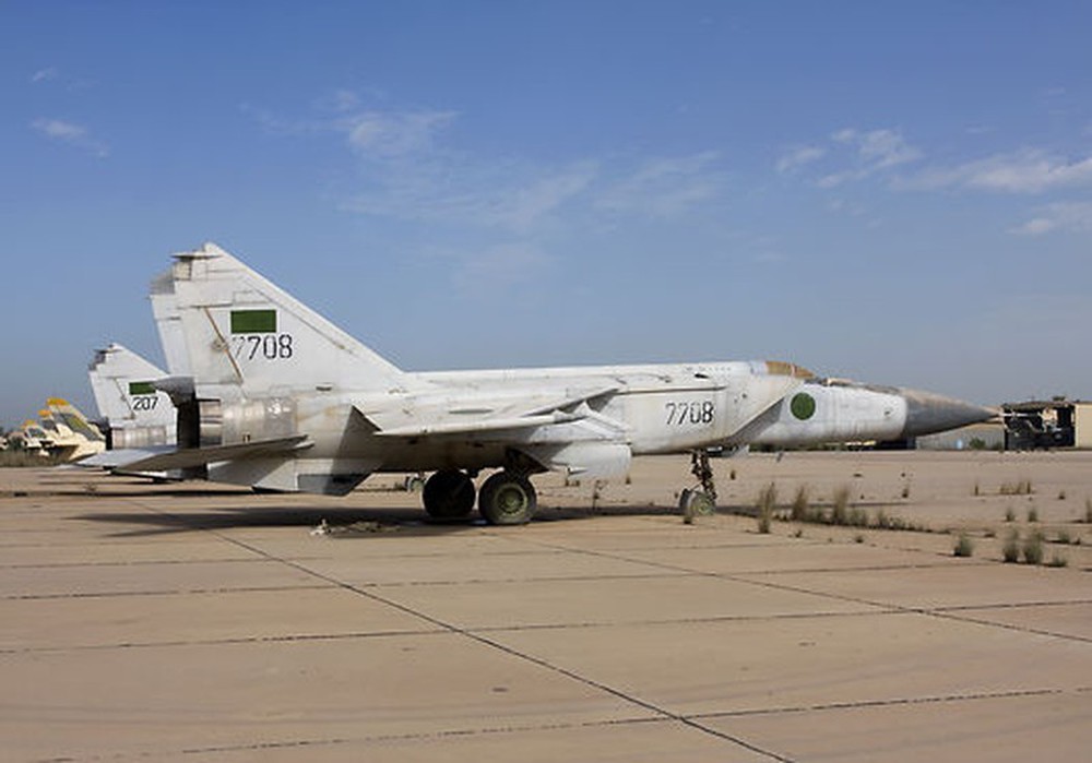 Tại sao phi đội MiG-25 lớn nhất thế giới không thể cứu Libya trước nanh vuốt NATO?