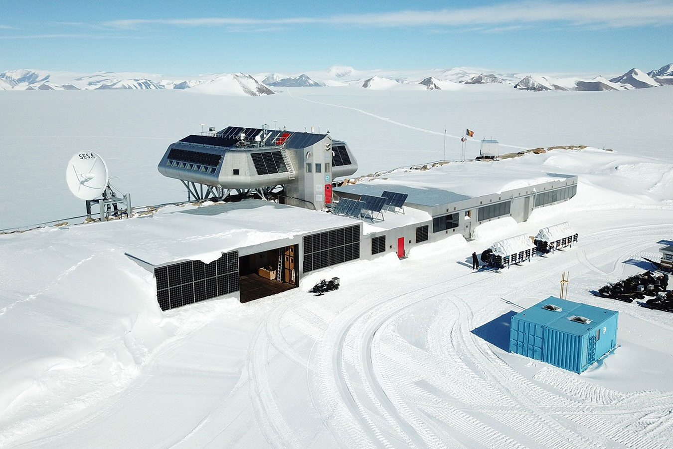Chùm ảnh: Bữa ăn trong trạm nghiên cứu ở nơi khắc nghiệt nhất Nam Cực