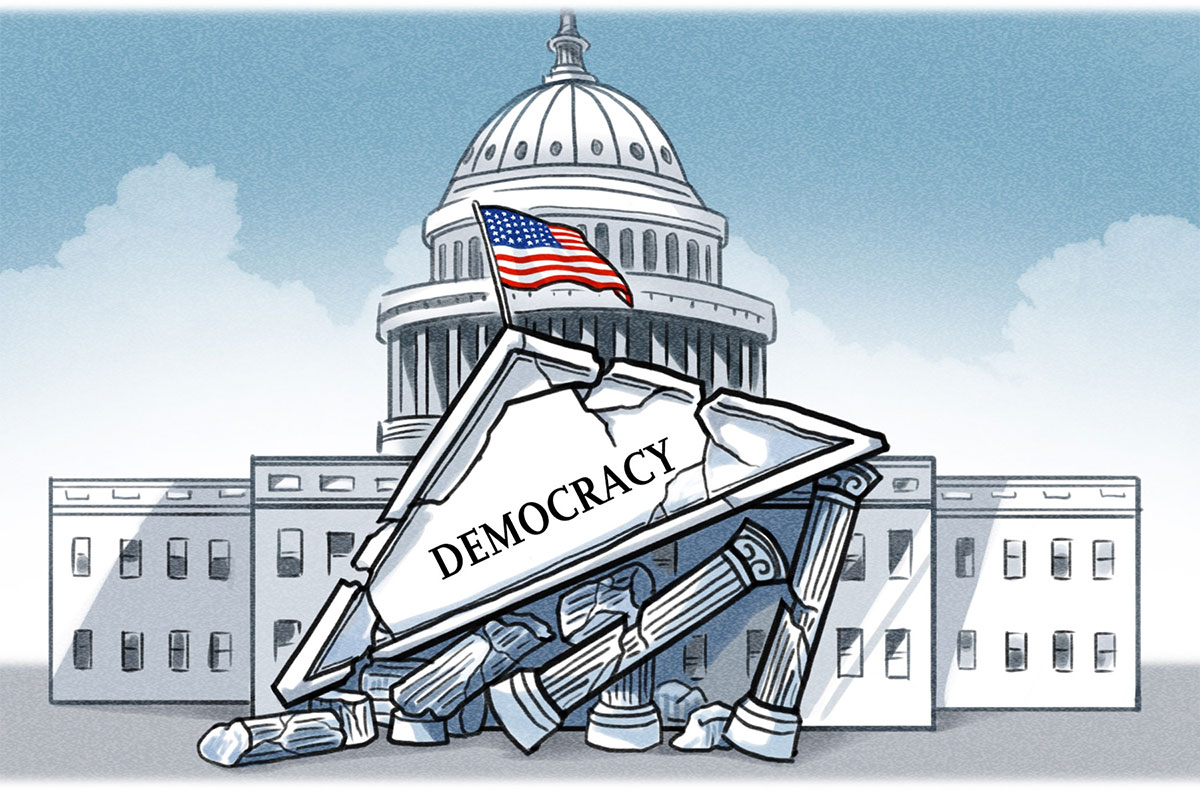 Quá tởm cho thứ gọi là ‘đỉnh cao dân chủ’ của nước Mỹ