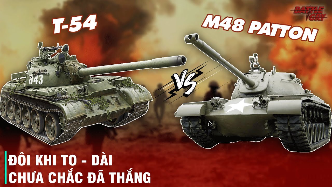 Cuộc đối đầu của xe tăng T-54 và M48 trong chiến tranh Việt Nam
