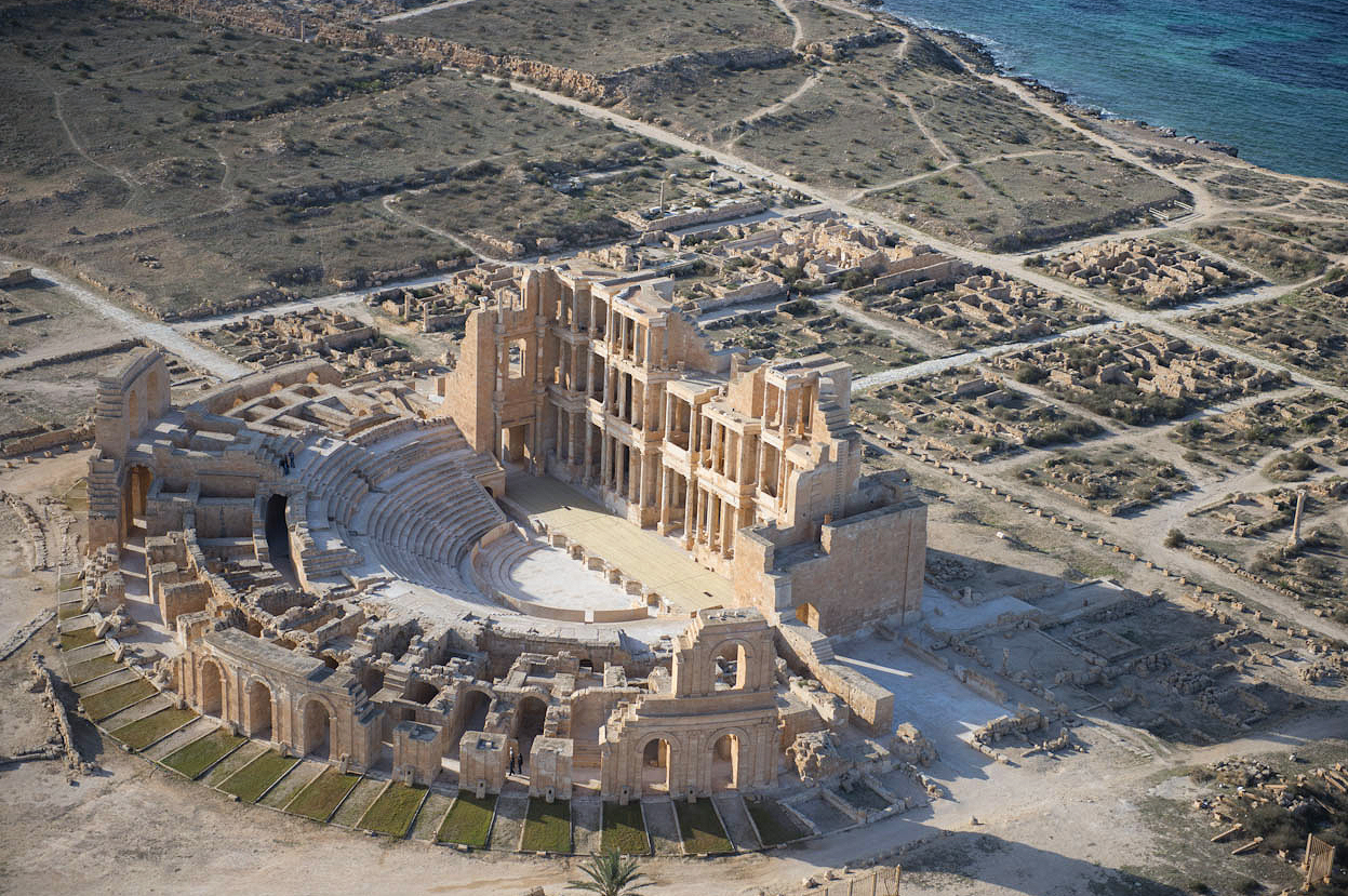Chùm ảnh: Thành phố cổ Leptis Magna – ánh hào quang La Mã bên bờ Địa Trung Hải