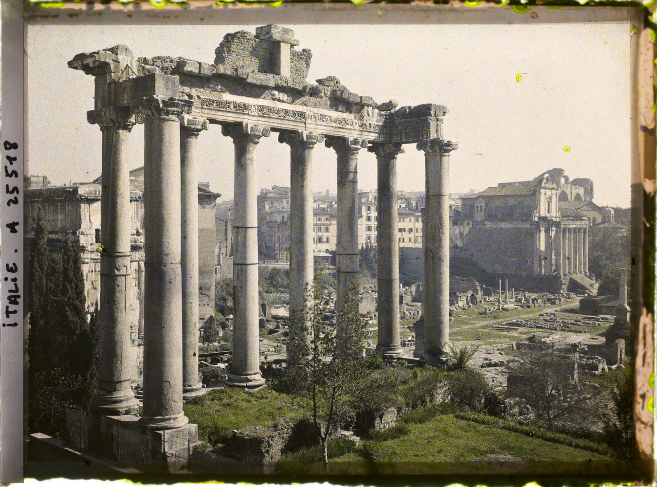 Thành Roma năm 1918 qua ảnh màu của