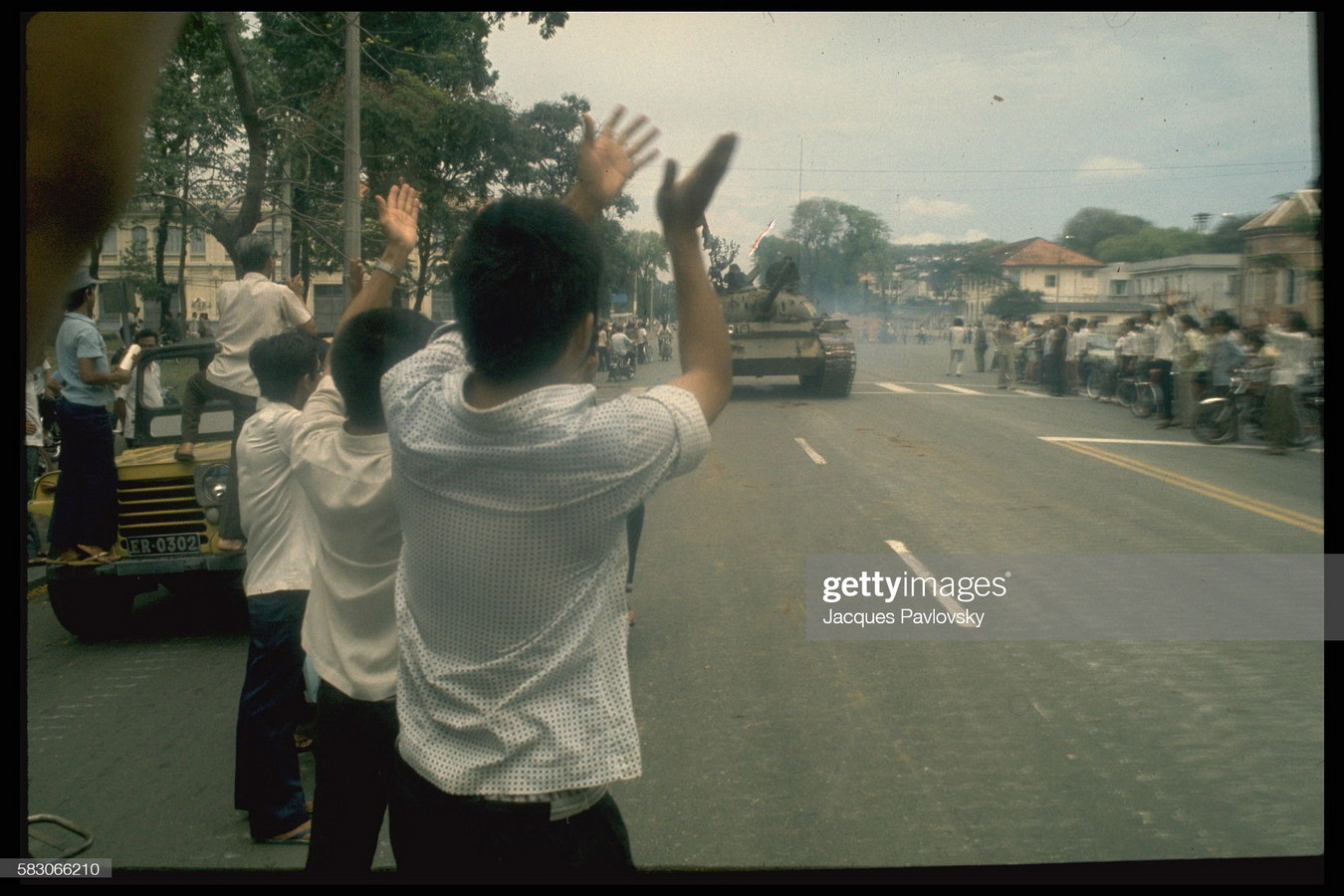 Chùm ảnh: Sài Gòn ngày 30/4/1975 qua ống kính Jacques Pavlovsky