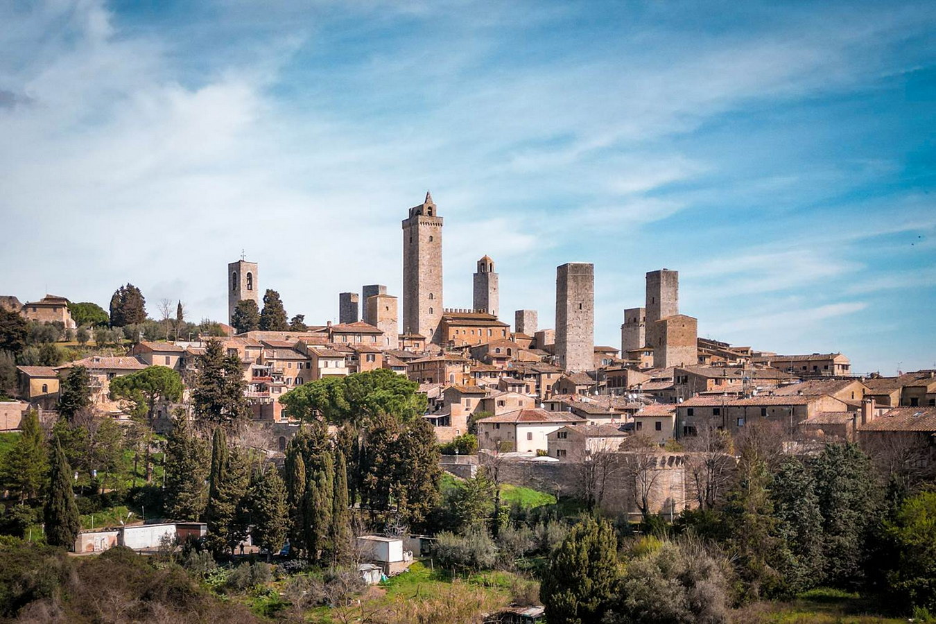 Chùm ảnh: Những tòa nhà ‘chọc trời’ 800 tuổi ở Italia