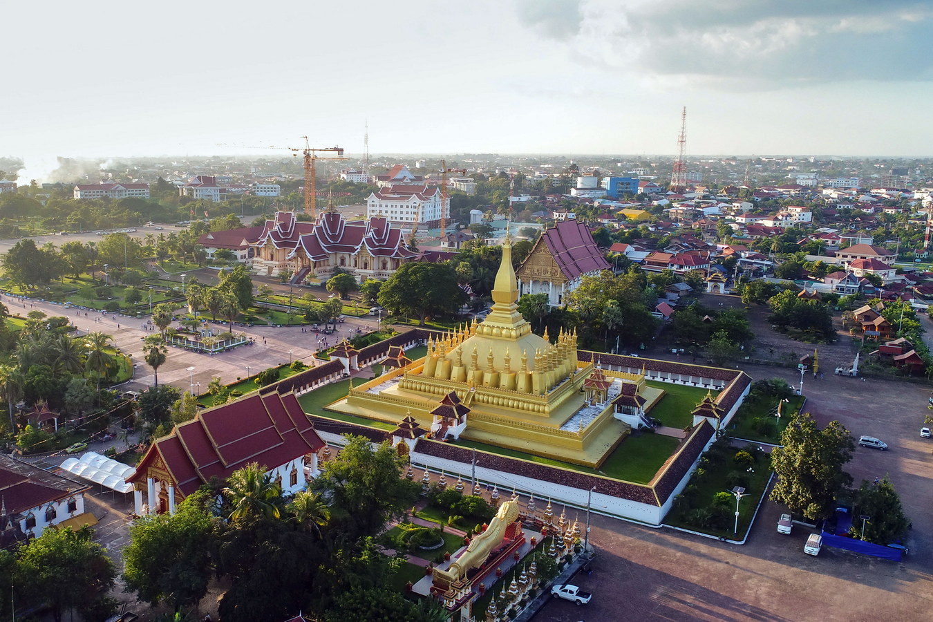 Chùm ảnh: Thạt Luổng – kỳ quan kiến trúc được coi là biểu tượng của Lào