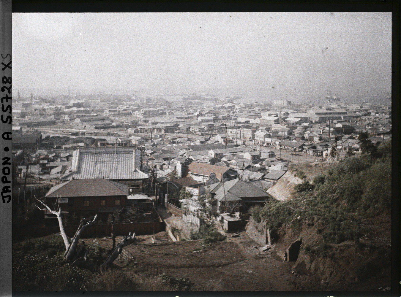 Ảnh màu hiếm về thành phố Yokohama ở Nhật Bản năm 1926